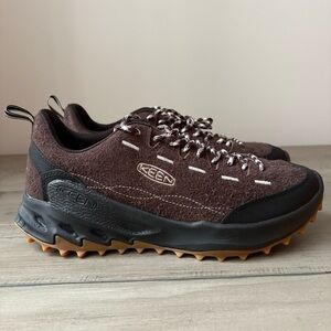 Keen Jasper Zionic Athletic Hiking Trail Shoes Java/Birch Men’s Size 11.5
